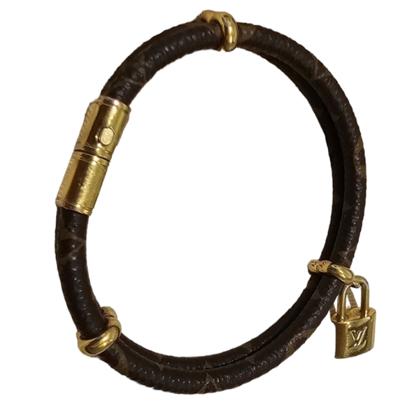 🤎HP🤎💯Authentic Louis Vuitton Keep it Twice Bracelet🤎 - Picture 4 of 13